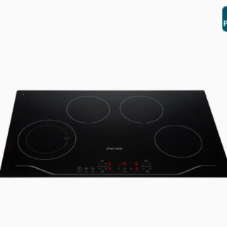 Encimera Eléctrica 4 Platos Fensa Vitrocerámica y Panel Touch FEV 4T Negra